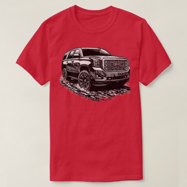 GMC Yukon 4 T Shirt (Design framsida)