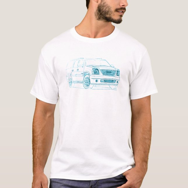 GMC Yukon Denali 2009 T-shirt (Framsida)