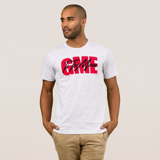 Gme vid Måne T-Shirt (Hel framsida)