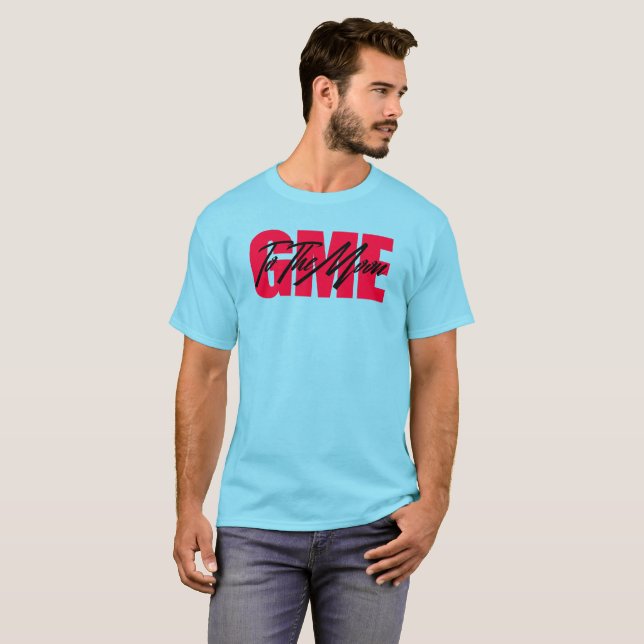 Gme vid Måne T Shirt (Hel framsida)
