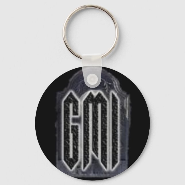 GMI GRAVSTEN KEYCHAIN NYCKELRING (Framsida)