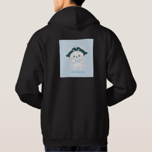 gmmtv-logotyp med bl-skådespelare taynew myggplåga hoodie