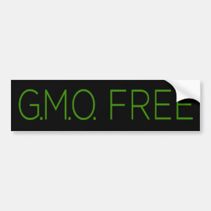 GMO frigör Bildekal