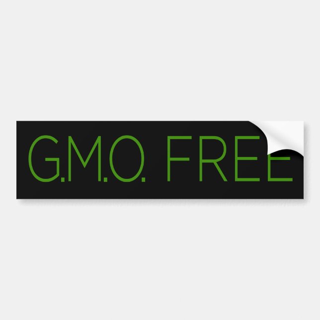 GMO frigör Bildekal (Framsidan)