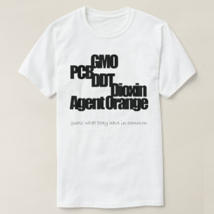 GMO PCB, DDT, Dioxin, agentorange (1) Tröja