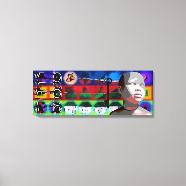 GMT 24 H Project Beethoven Psychedelic Ramar C Canvastryck (Framsida)