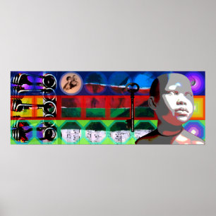 GMT 24 H Project Beethoven Psychedelic Ramar P Poster