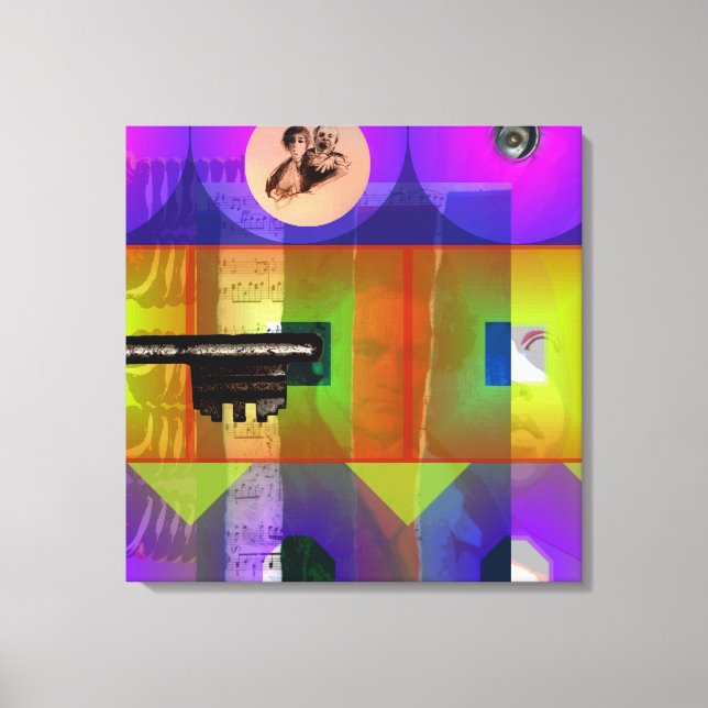 GMT 24 H Project Nyckel Beethoven Pop Ramar S Canv Canvastryck (Framsida)