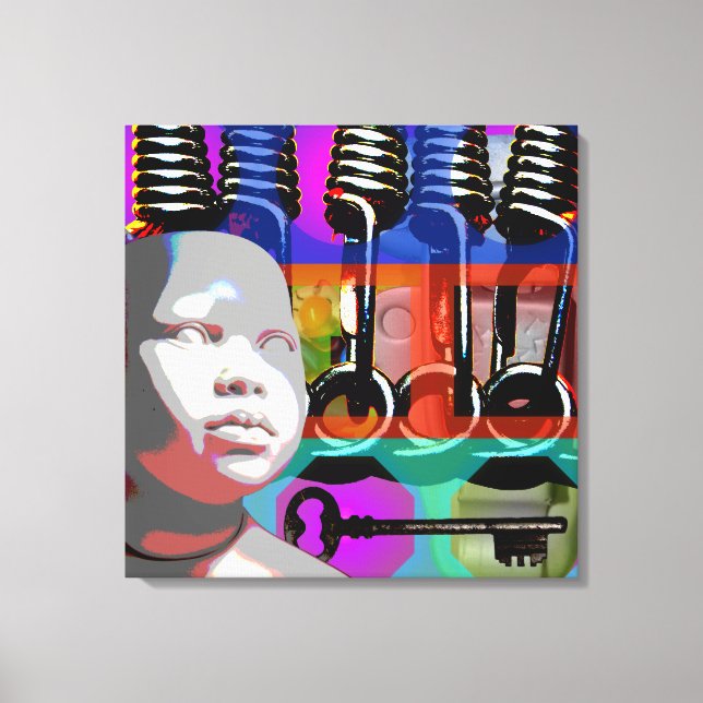 GMT 24 Heures Project Doll Psychedelic Ram S Canvastryck (Framsida)