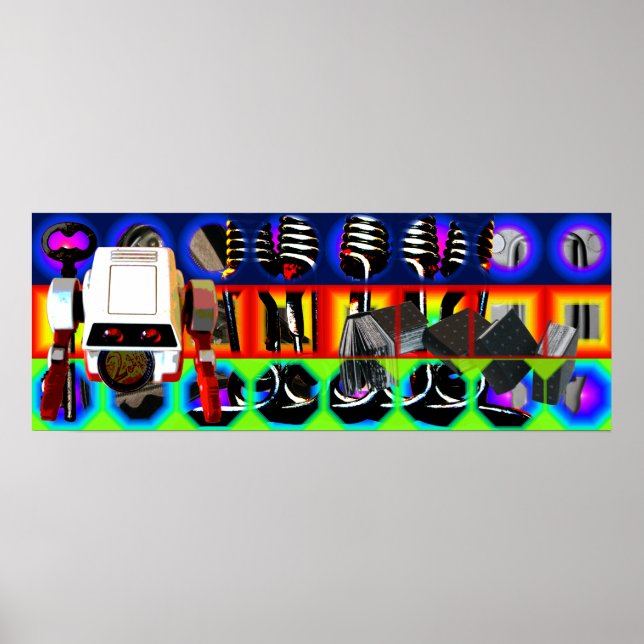 GMT 24 Heures Project Pop Psychedelic Ram Poster (Framsidan)