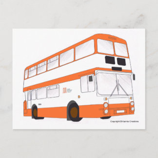 GMT Northern Counties Leyland Atlantean 1981 Vykort