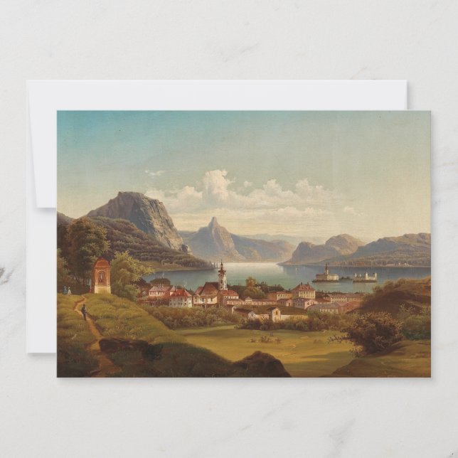 Gmunden mit Schloss Ort | Johann Wilhelm Jankowsky (Framsida)