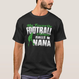 GN Min favoritfotbollsspelare kallar mig Nana Foot T Shirt