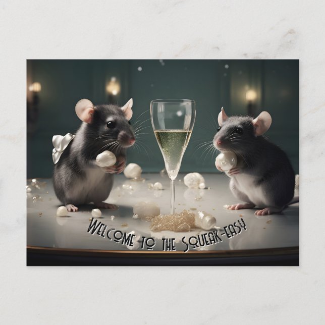 Gnäll Lätt Vykort (Framsida)