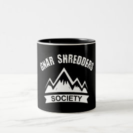 Gnar Shredders Society Två-Tonad Mugg