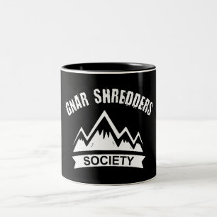 Gnar Shredders Society Två-Tonad Mugg
