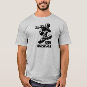 Gnar Whisperer Snowboarding T Shirt