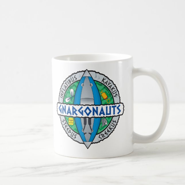 Gnargonauts uppblåsbara Kayakers Kaffemugg (Höger)