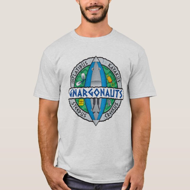 Gnargonauts - uppblåsbara Kayakers T Shirt (Framsida)