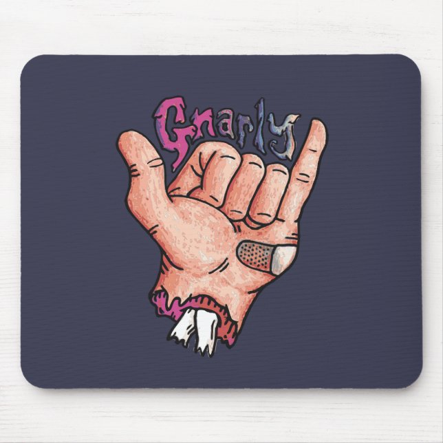 Gnarly Mousepad Musmatta (Framsidan)
