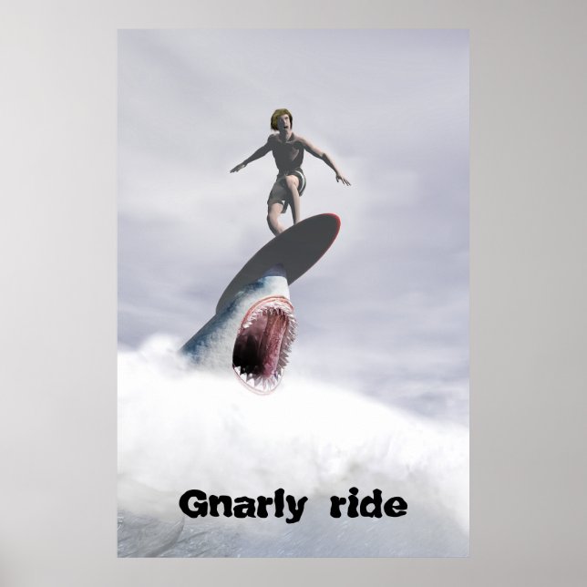 Gnarly-ride Poster (Framsidan)