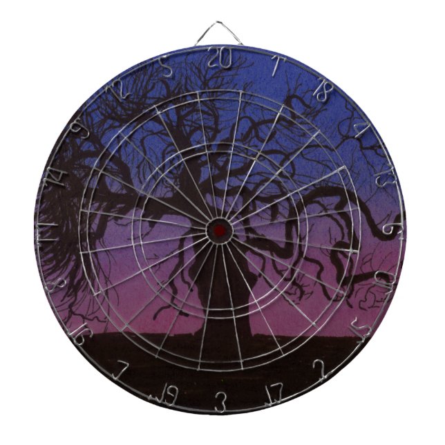 Gnarly Träd Darttavla (Framsidan)