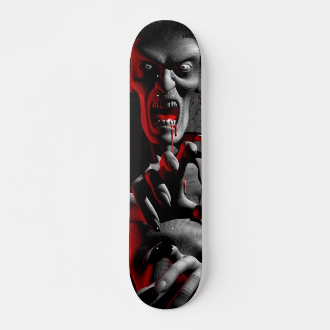 Gnarly zombie skateboard bräda 20 cm (Framsida)