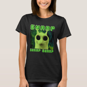 Gnarp Gnarp Katt Dumt Utomjording Meme Katt Meme H T Shirt