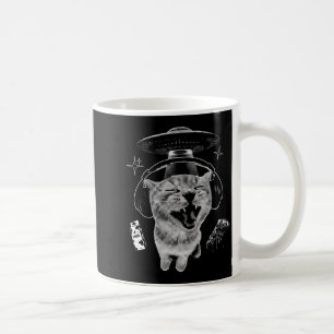 Gnarp Katt Dum Alien Katt Meme Brainrot Roligt Mem Kaffemugg