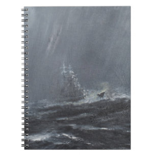 Gneisenau Storm i Nordsjön 1940. 2006 Anteckningsbok Med Spiral
