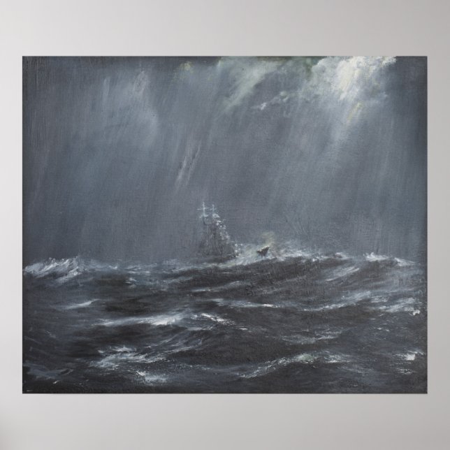 Gneisenau Storm i Nordsjön 1940. 2006 Poster (Framsidan)