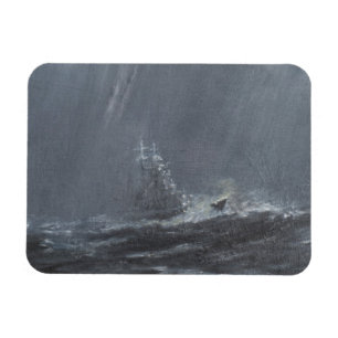Gneisenau storm i norrhavet 1940. 2006 magnet