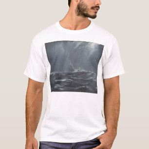 Gneisenau storm i norrhavet 1940. 2006 t-shirt