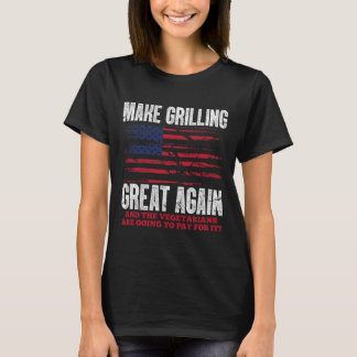 Gnilla Underbar igen, lustigt Bbq Pit Master T Shirt