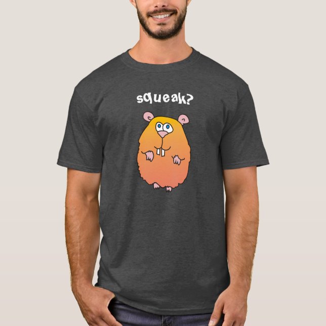 Gnissla den roliga HamsterT-tröja T Shirt (Framsida)