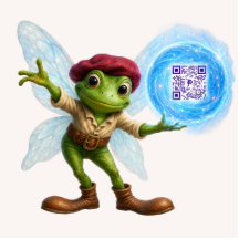 Gnista den flygande grodan
