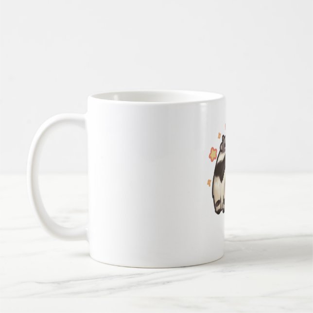Gnistare med stjärnor kaffemugg (Vänster)