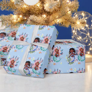Gnistra African American Sjöjungfru Presentpapper
