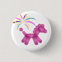 Gnistra Ballon Pony Party Animal Pin