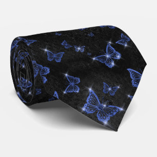 Gnistra Blue Glam Butterflies Slips