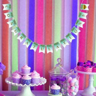 Gnistra BRIDE Glam Grattiss Shower Party Vimplar