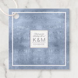 Gnistra Bröllop Blue ID515 Gåvor Etiketter