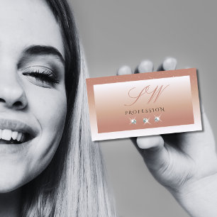 Gnistra Diamonds Initialer Visitkort