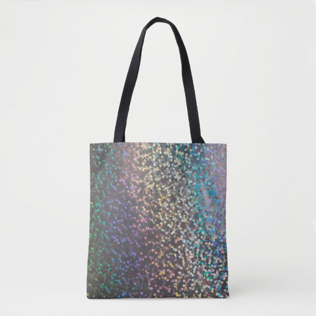 gnistra för glitter-bokeh tygkasse (Framsida)
