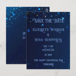 Gnistra för Grönt av elegant för Bröllop Vykort