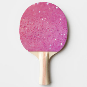 Gnistra för neonrosaglitter pingisracket