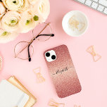 gnistra glam namn vid ro glitter<br><div class="desc">Girly och elegant. En övertoning av ro guld faux mönster i glitter. Anpassa och lägg till ditt namn. Namn är skrivet med ett modernt handskript i stil. Mörk ro guld färgad brev. Om du bara vill behålla utslagen tar du bort exemplet namn lämnar du blankstegen eller symbolerna framför och efter...</div>