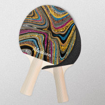 Gnistra Glitter gilimarble art grått Ping Pong Pa