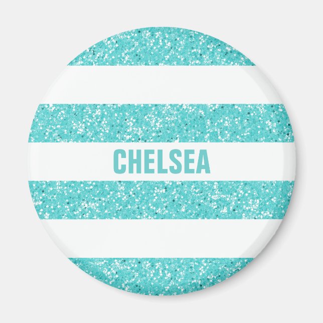 Gnistra Glitter Titta på Rand Magnet (Framsidan)