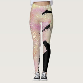*~*gnistra & glittervattenfärgfantasi leggings